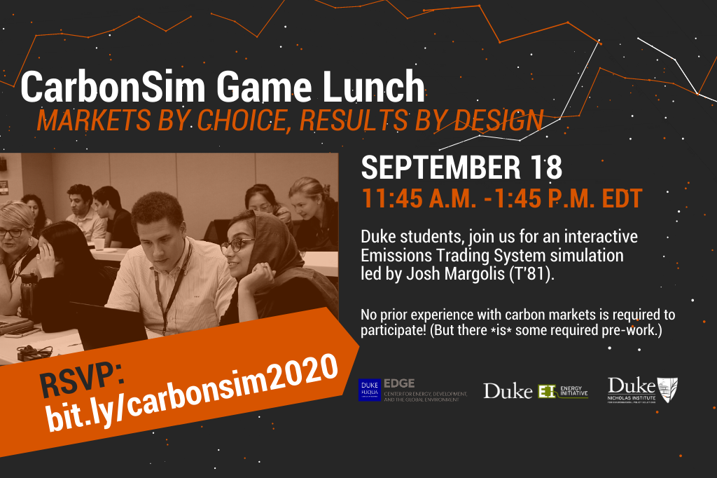 CarbonSim Game Lunch
